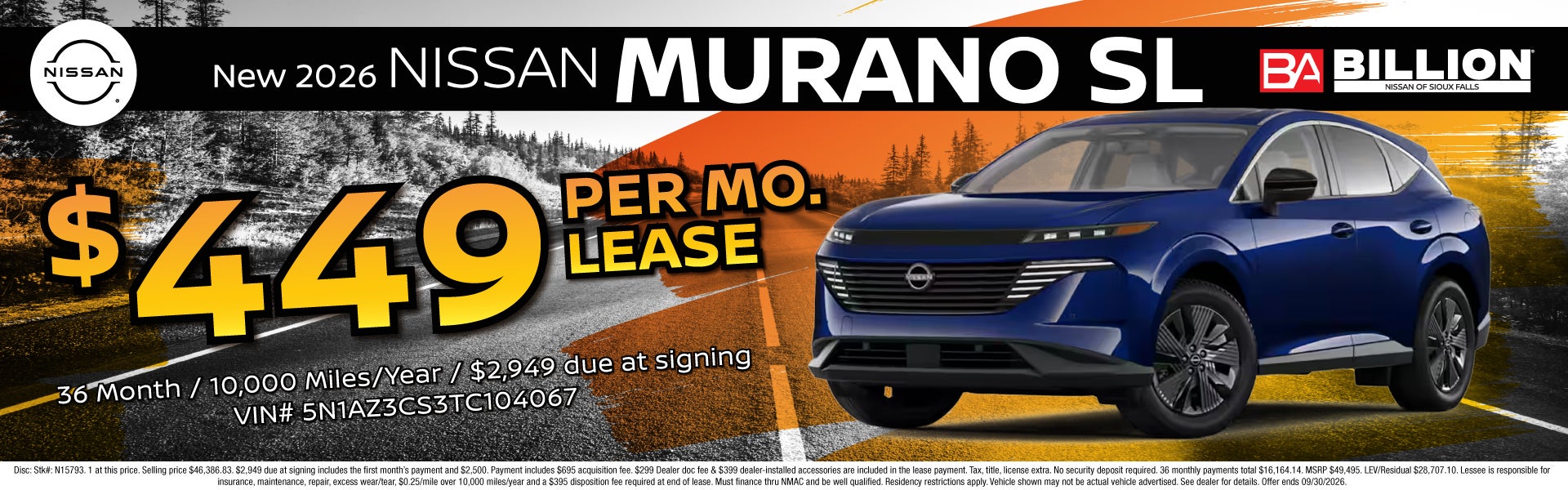 NEW 2026 NISSAN MURANO SL